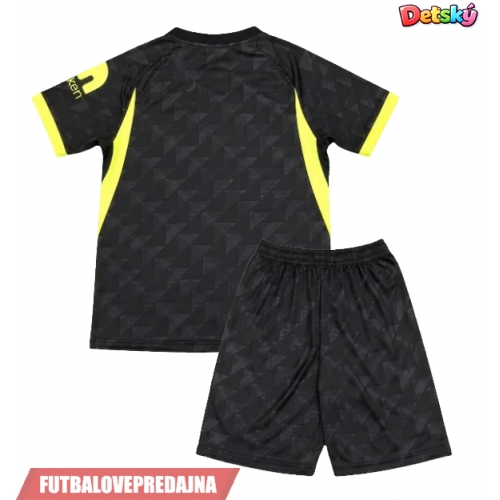 Lacne Dětský Futbalové dres Atletico Madrid 2026-27 Krátky Rukáv - Preč (+ trenírky)
